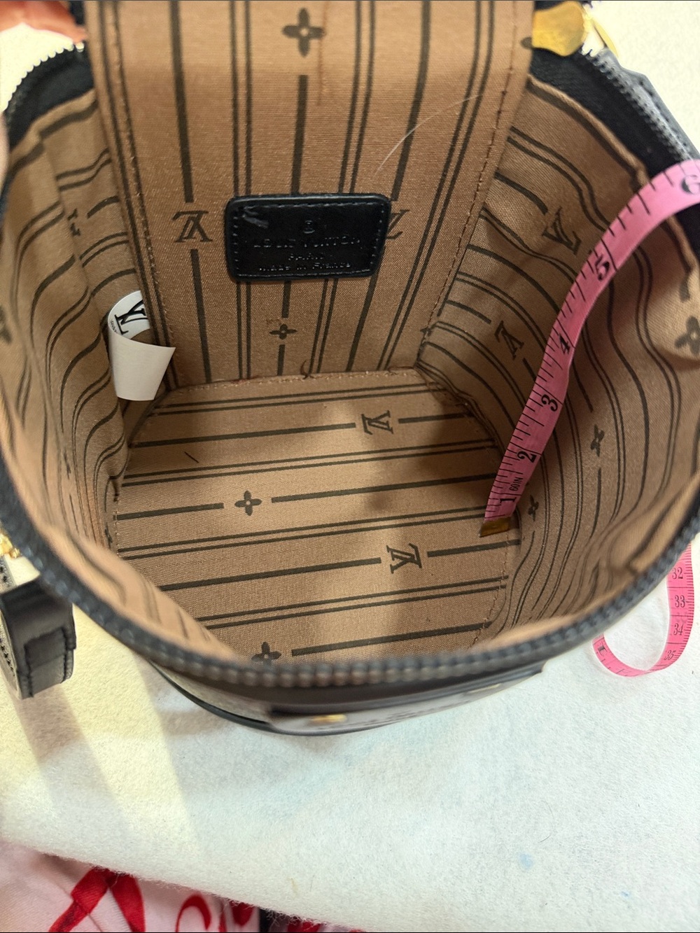 Monogram Mini lv Vanity Bag in Brown and Gold - Picture 9 of 9